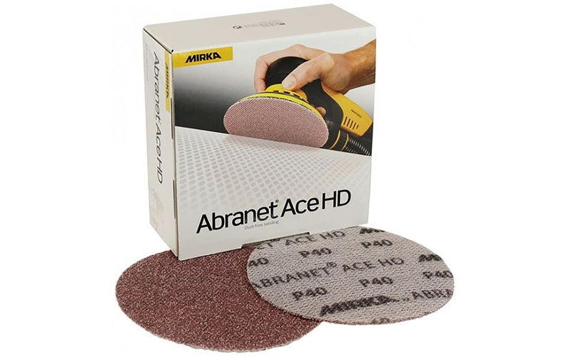 Mirka AH-241-040 Abranet Ace HD Net Grip Disc,grey